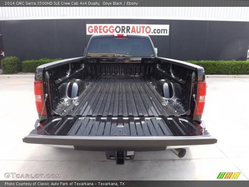 Onyx Black / Ebony 2014 GMC Sierra 3500HD SLE Crew Cab 4x4 Dually