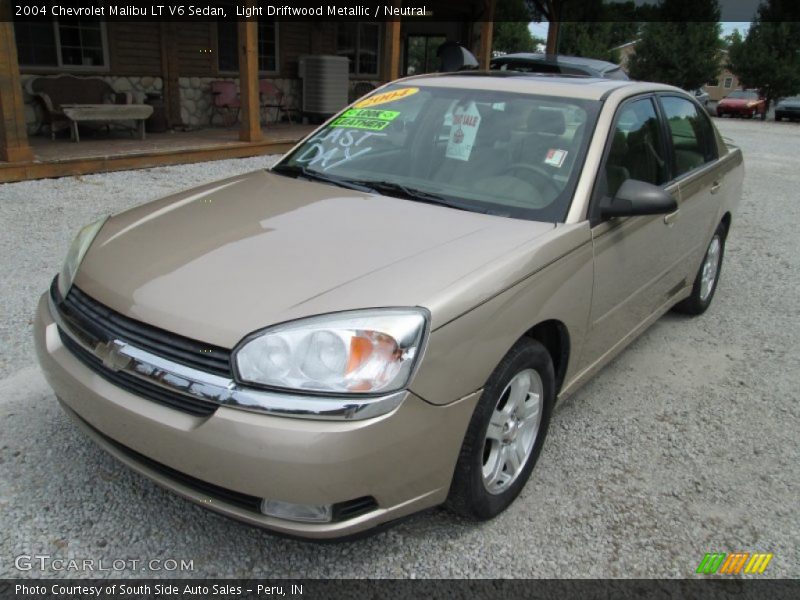 Light Driftwood Metallic / Neutral 2004 Chevrolet Malibu LT V6 Sedan