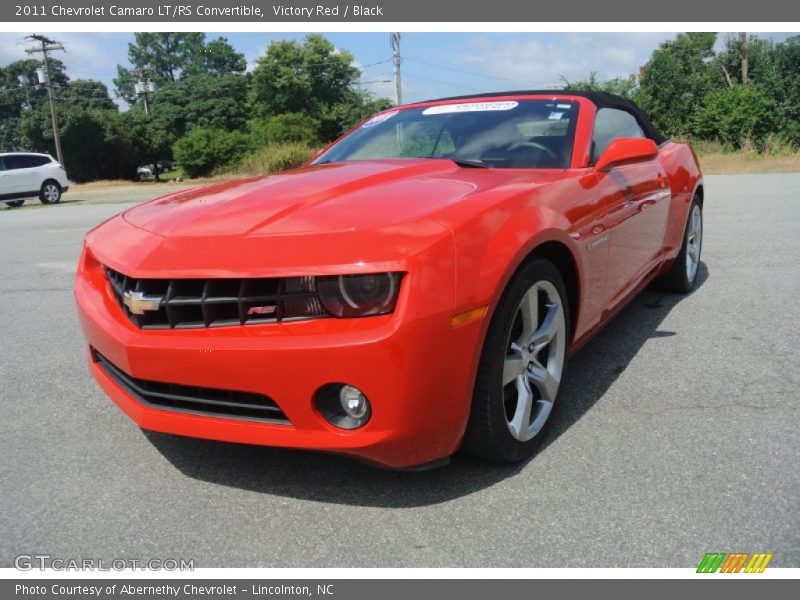 Victory Red / Black 2011 Chevrolet Camaro LT/RS Convertible