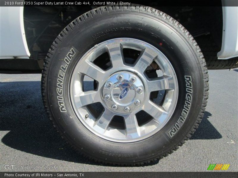 Oxford White / Ebony 2010 Ford F350 Super Duty Lariat Crew Cab 4x4