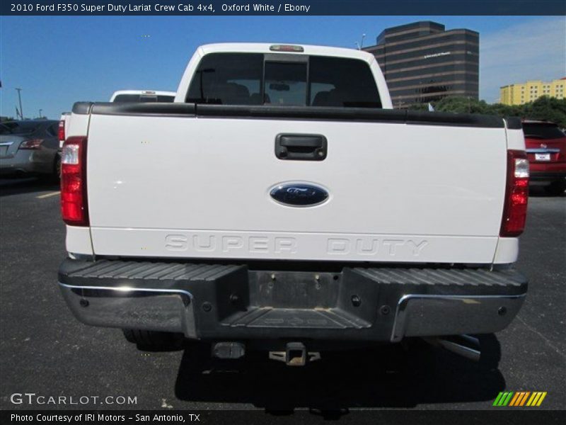 Oxford White / Ebony 2010 Ford F350 Super Duty Lariat Crew Cab 4x4