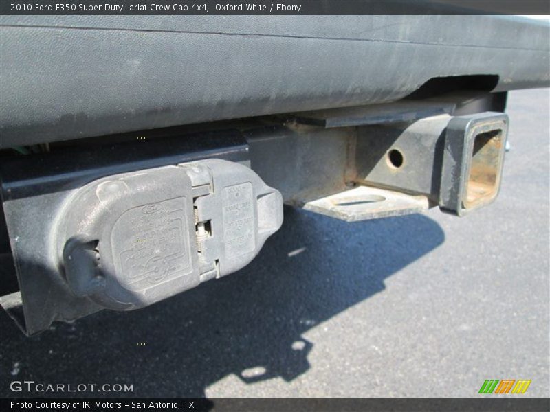 Oxford White / Ebony 2010 Ford F350 Super Duty Lariat Crew Cab 4x4
