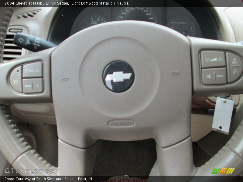 Light Driftwood Metallic / Neutral 2004 Chevrolet Malibu LT V6 Sedan