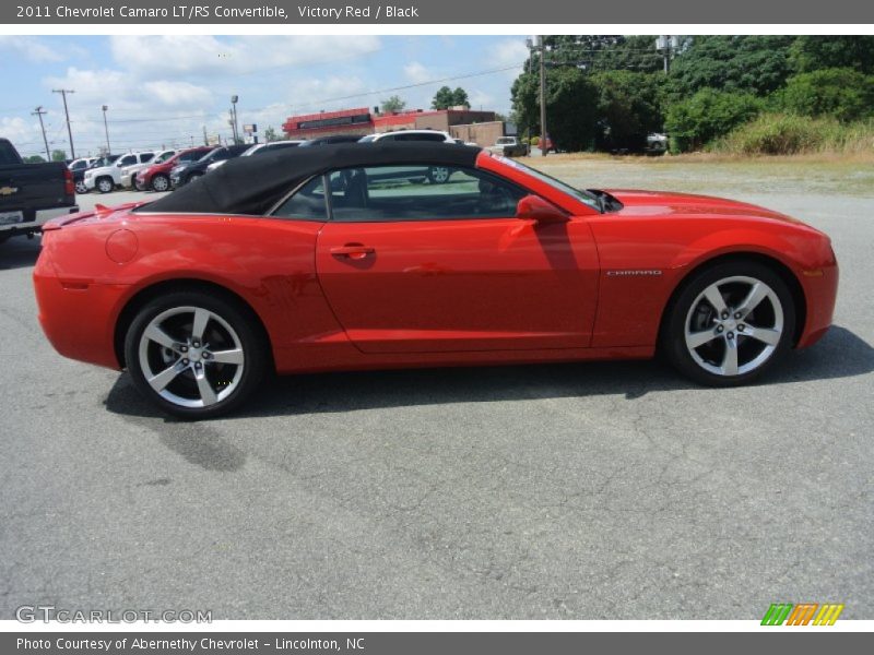 Victory Red / Black 2011 Chevrolet Camaro LT/RS Convertible