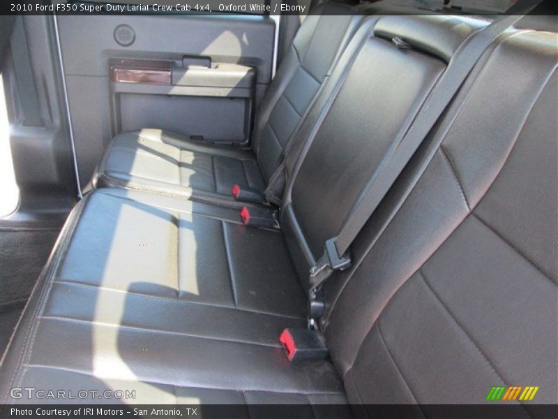 Oxford White / Ebony 2010 Ford F350 Super Duty Lariat Crew Cab 4x4