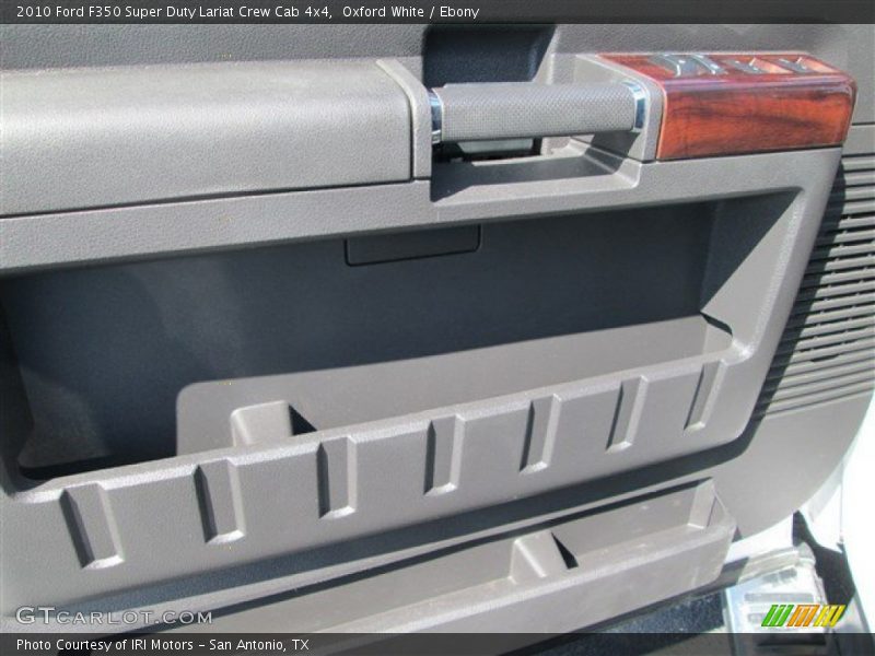 Oxford White / Ebony 2010 Ford F350 Super Duty Lariat Crew Cab 4x4