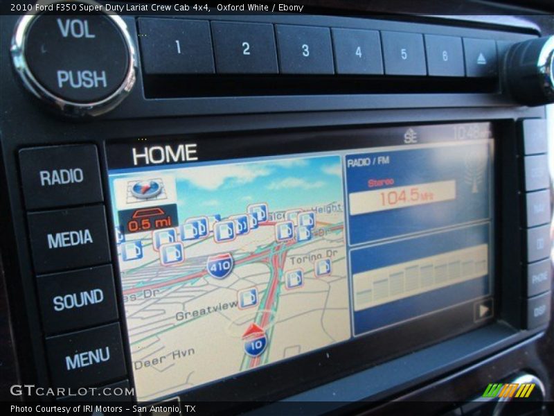 Oxford White / Ebony 2010 Ford F350 Super Duty Lariat Crew Cab 4x4