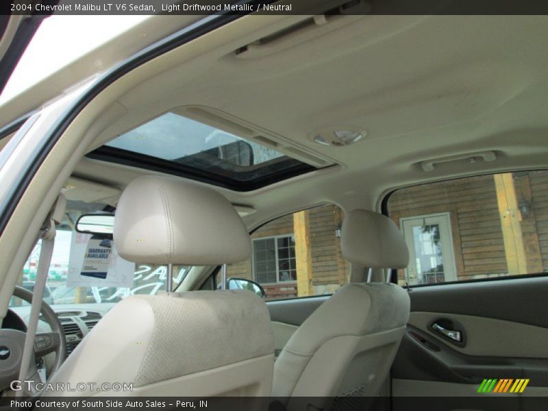 Light Driftwood Metallic / Neutral 2004 Chevrolet Malibu LT V6 Sedan