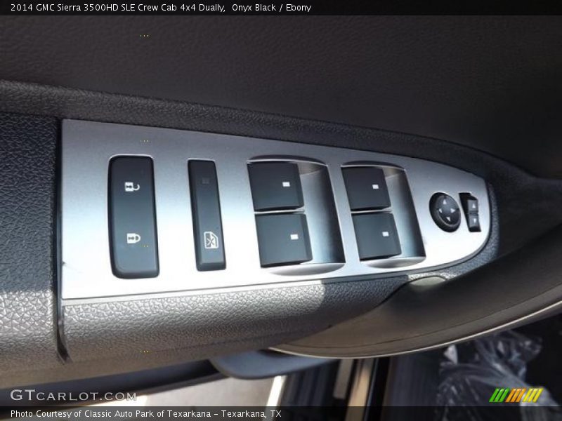 Onyx Black / Ebony 2014 GMC Sierra 3500HD SLE Crew Cab 4x4 Dually