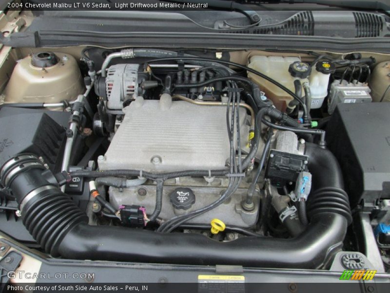 Light Driftwood Metallic / Neutral 2004 Chevrolet Malibu LT V6 Sedan