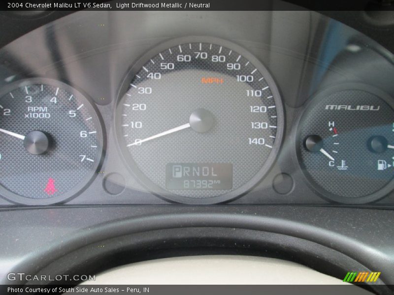 Light Driftwood Metallic / Neutral 2004 Chevrolet Malibu LT V6 Sedan