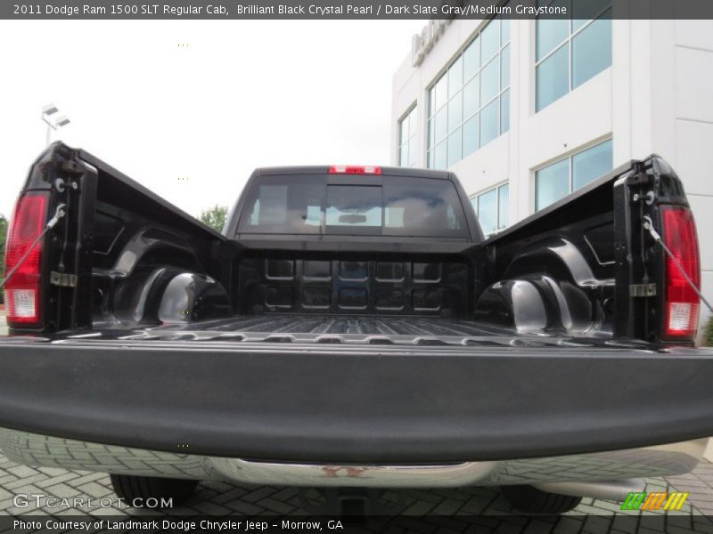 Brilliant Black Crystal Pearl / Dark Slate Gray/Medium Graystone 2011 Dodge Ram 1500 SLT Regular Cab