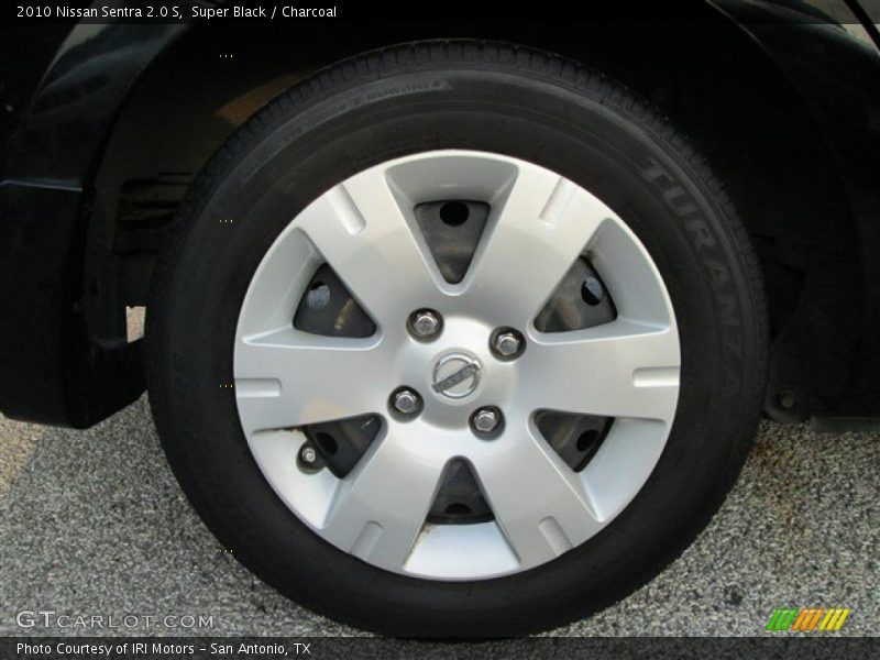 Super Black / Charcoal 2010 Nissan Sentra 2.0 S