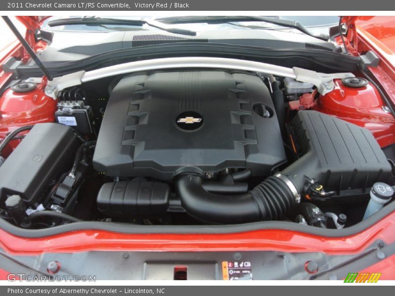 Victory Red / Black 2011 Chevrolet Camaro LT/RS Convertible