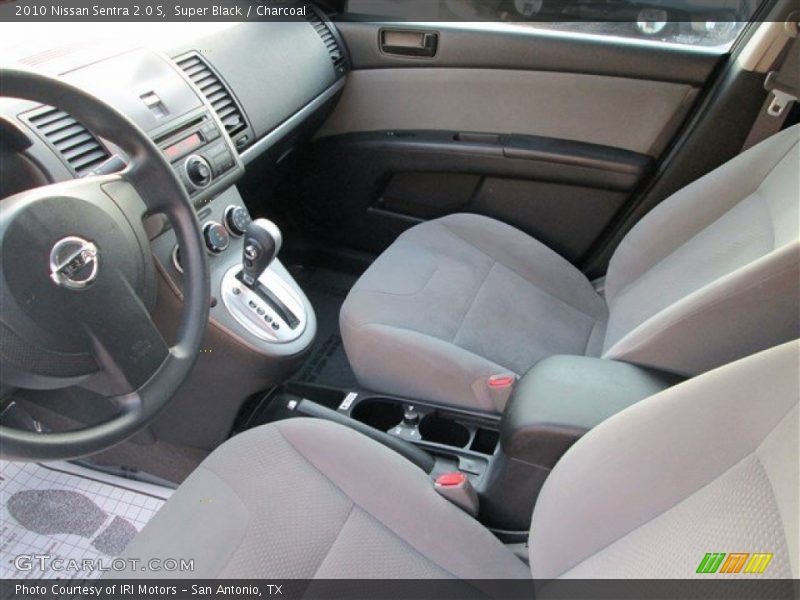 Super Black / Charcoal 2010 Nissan Sentra 2.0 S