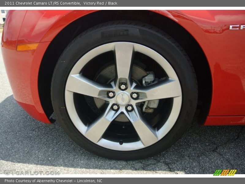 Victory Red / Black 2011 Chevrolet Camaro LT/RS Convertible