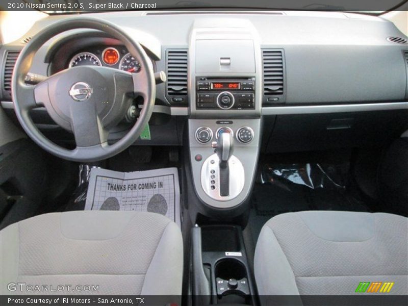Super Black / Charcoal 2010 Nissan Sentra 2.0 S