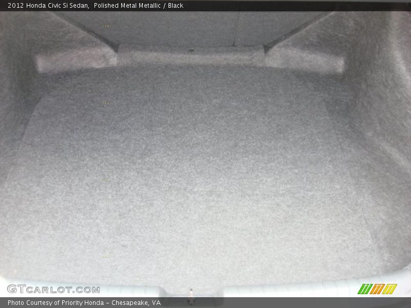 Polished Metal Metallic / Black 2012 Honda Civic Si Sedan