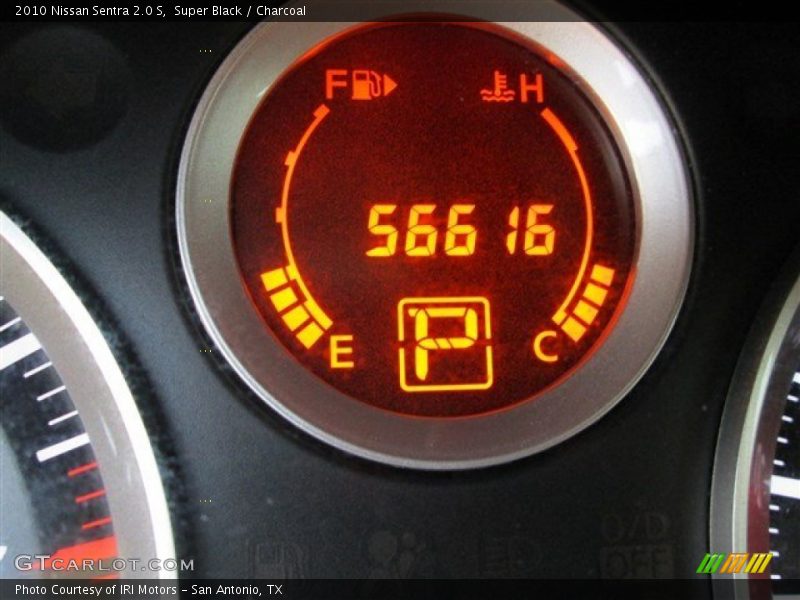 Super Black / Charcoal 2010 Nissan Sentra 2.0 S