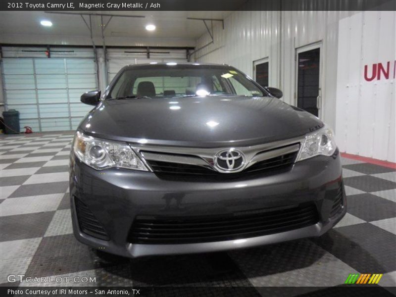 Magnetic Gray Metallic / Ash 2012 Toyota Camry LE