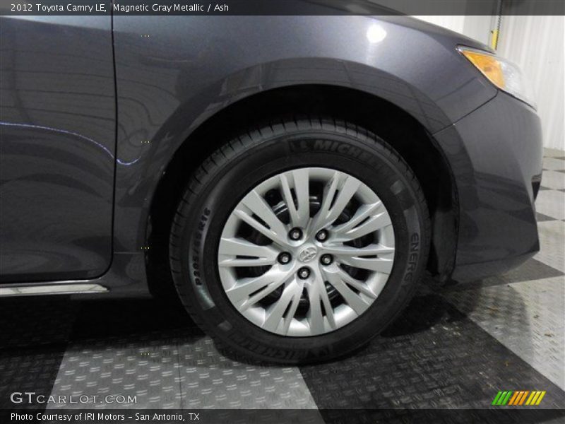 Magnetic Gray Metallic / Ash 2012 Toyota Camry LE