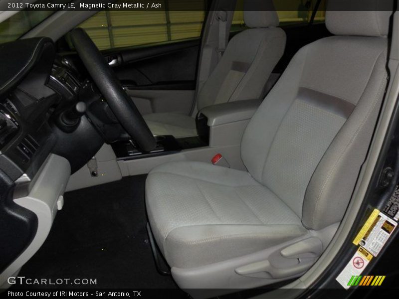 Magnetic Gray Metallic / Ash 2012 Toyota Camry LE