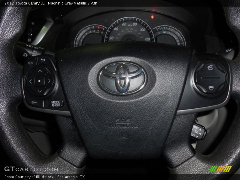 Magnetic Gray Metallic / Ash 2012 Toyota Camry LE