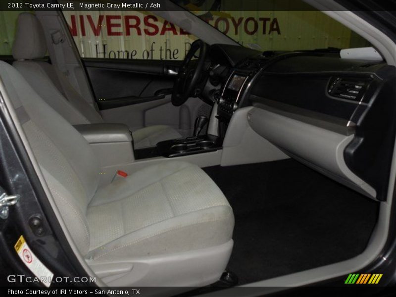Magnetic Gray Metallic / Ash 2012 Toyota Camry LE