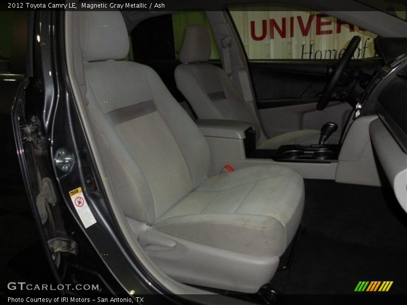 Magnetic Gray Metallic / Ash 2012 Toyota Camry LE