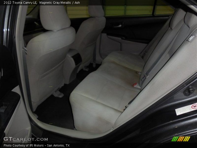 Magnetic Gray Metallic / Ash 2012 Toyota Camry LE