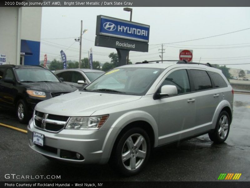 Bright Silver Metallic / Dark Slate Gray 2010 Dodge Journey SXT AWD