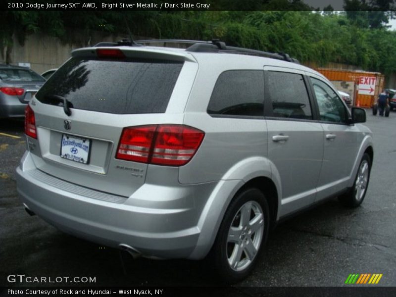 Bright Silver Metallic / Dark Slate Gray 2010 Dodge Journey SXT AWD