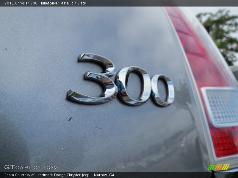 Billet Silver Metallic / Black 2011 Chrysler 300