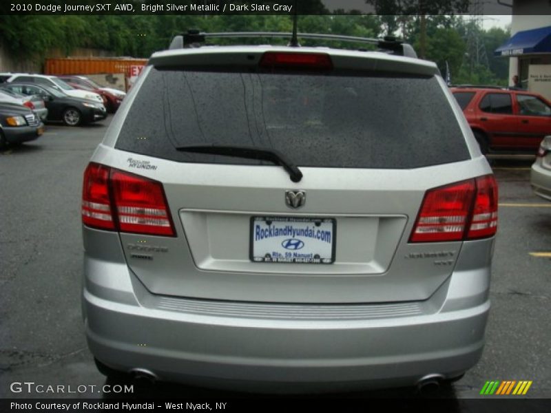 Bright Silver Metallic / Dark Slate Gray 2010 Dodge Journey SXT AWD
