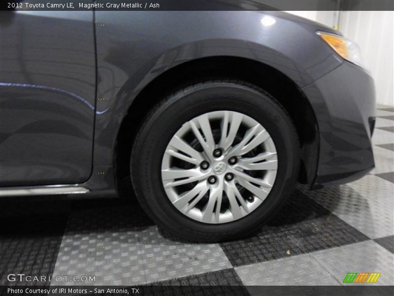 Magnetic Gray Metallic / Ash 2012 Toyota Camry LE