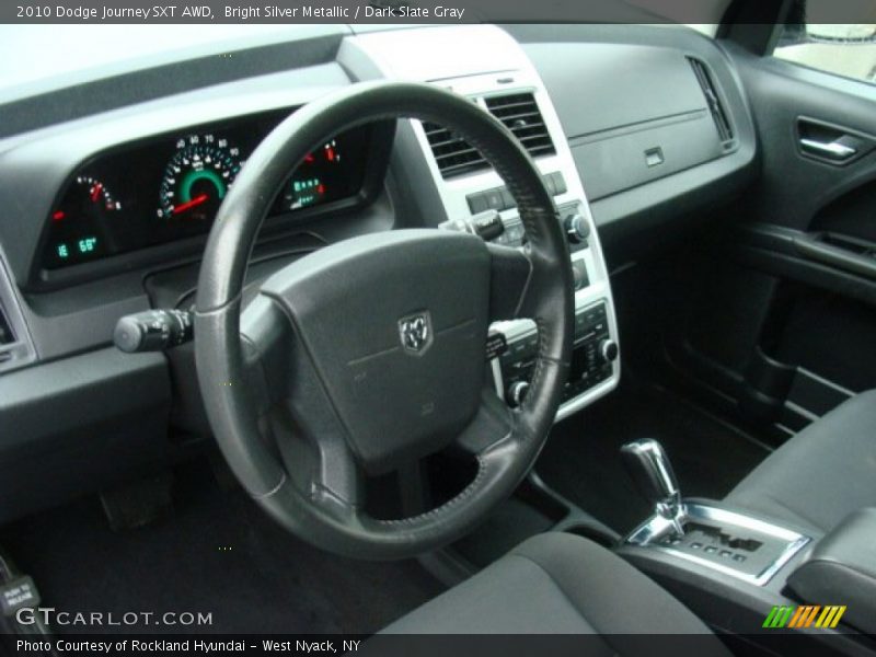 Bright Silver Metallic / Dark Slate Gray 2010 Dodge Journey SXT AWD