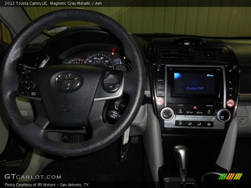 Magnetic Gray Metallic / Ash 2012 Toyota Camry LE