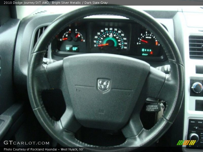 Bright Silver Metallic / Dark Slate Gray 2010 Dodge Journey SXT AWD