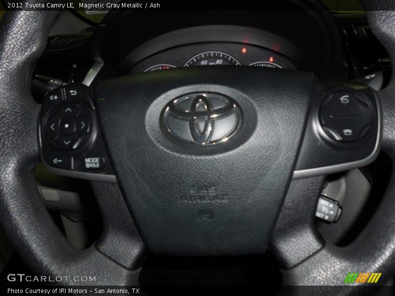 Magnetic Gray Metallic / Ash 2012 Toyota Camry LE