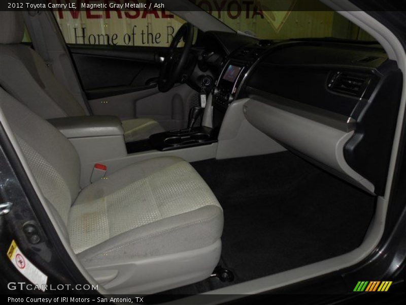 Magnetic Gray Metallic / Ash 2012 Toyota Camry LE