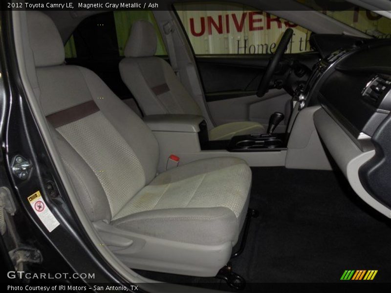 Magnetic Gray Metallic / Ash 2012 Toyota Camry LE