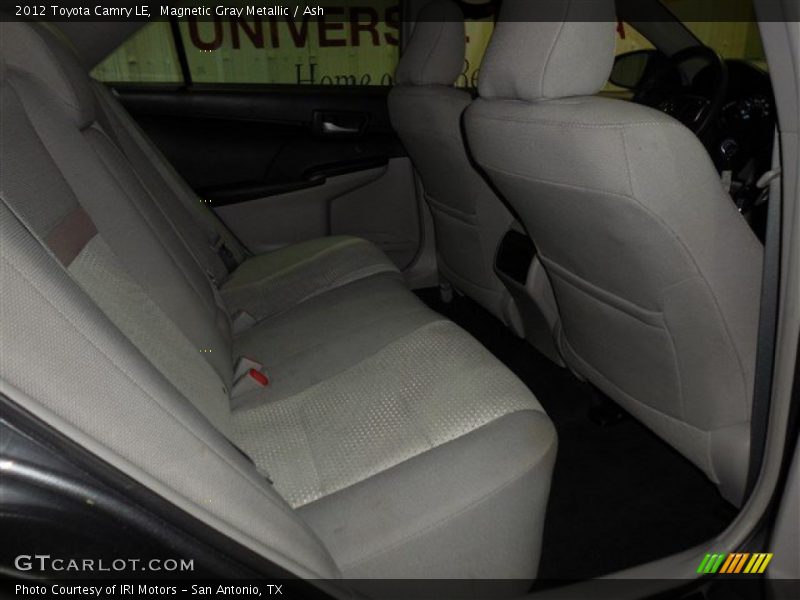 Magnetic Gray Metallic / Ash 2012 Toyota Camry LE