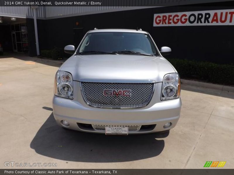 Quicksilver Metallic / Ebony 2014 GMC Yukon XL Denali