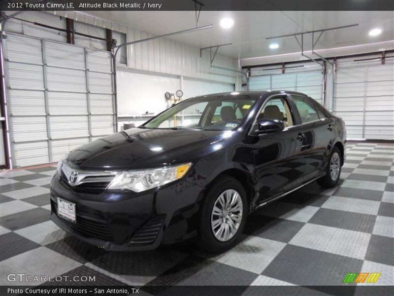 Attitude Black Metallic / Ivory 2012 Toyota Camry LE