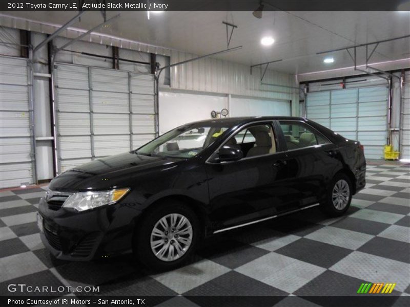 Attitude Black Metallic / Ivory 2012 Toyota Camry LE