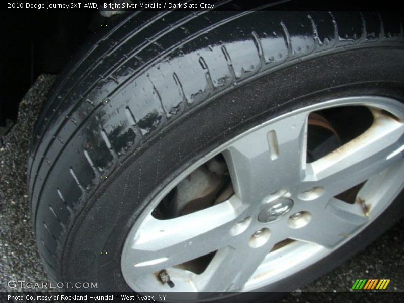 Bright Silver Metallic / Dark Slate Gray 2010 Dodge Journey SXT AWD