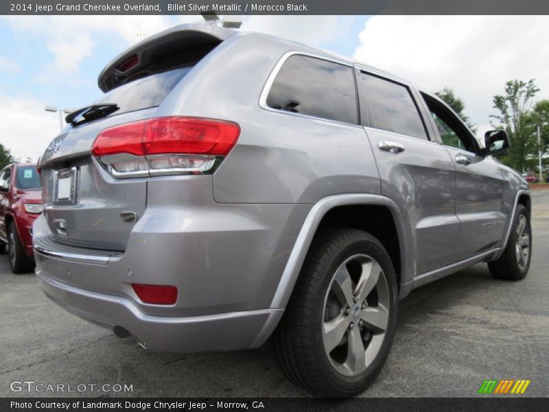 Billet Silver Metallic / Morocco Black 2014 Jeep Grand Cherokee Overland