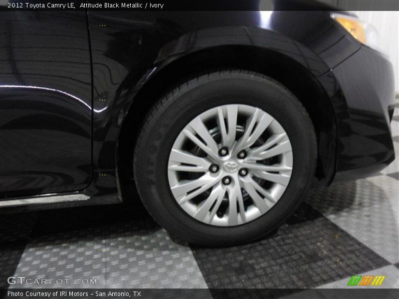 Attitude Black Metallic / Ivory 2012 Toyota Camry LE