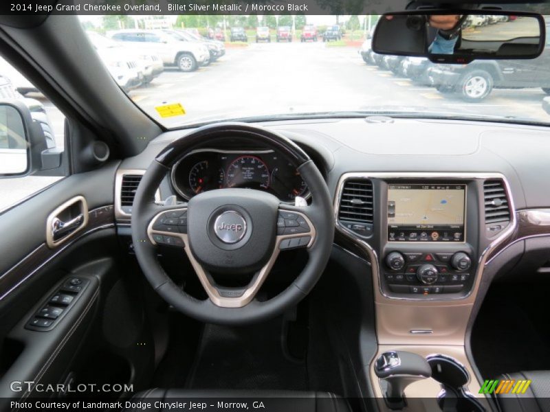 Dashboard of 2014 Grand Cherokee Overland