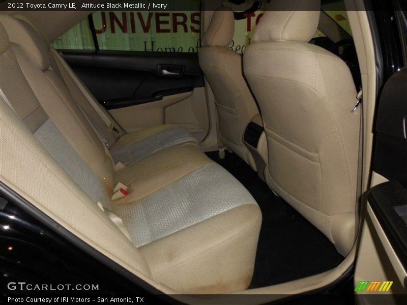 Attitude Black Metallic / Ivory 2012 Toyota Camry LE